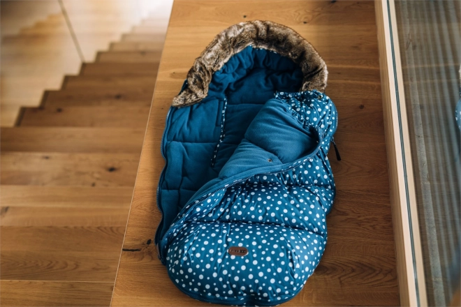 FreeON Universeller Winter-Fußsack Blau