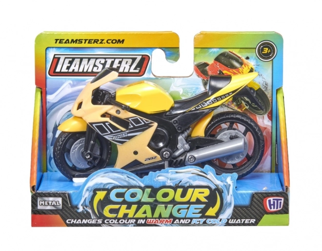 Teamsterz Farbenwechsel Spielzeugmotorrad