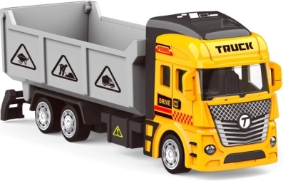 Arbeits-Lkw mit Kippmulde