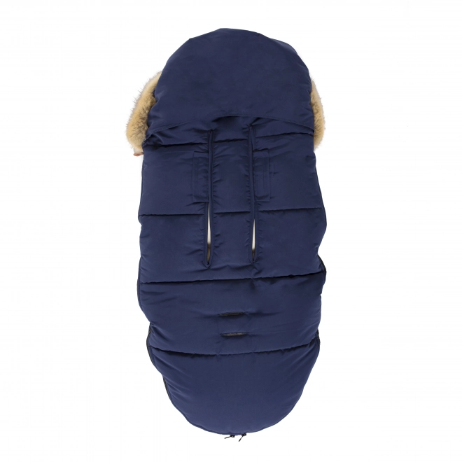 Winterfußsack Fluffy, Royalblau