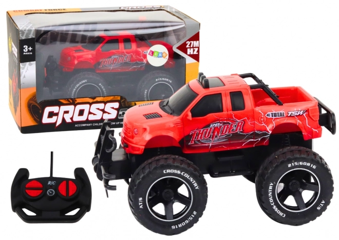 Ferngesteuertes Offroad-Auto Rot