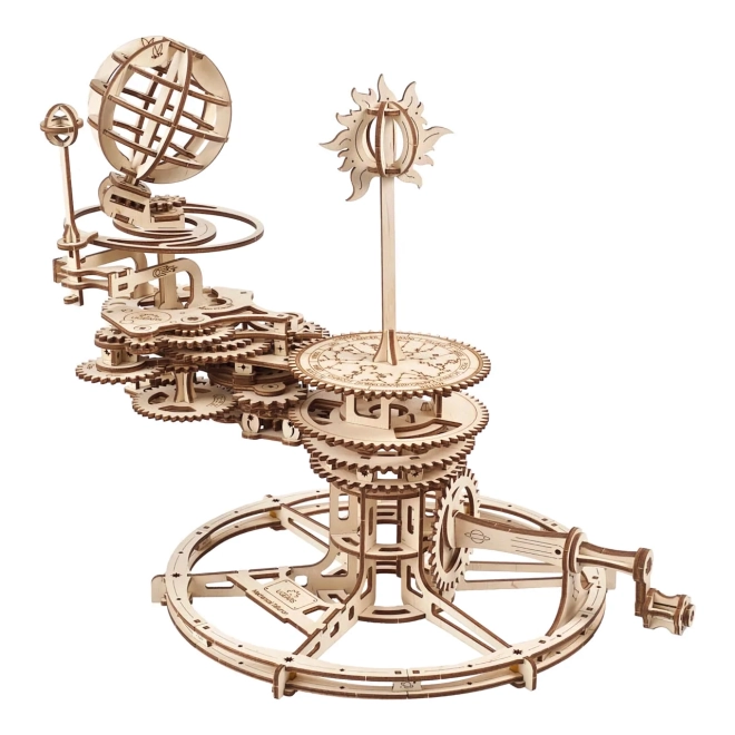 Ugears 3D Holzmechanik-Puzzle Tellurium