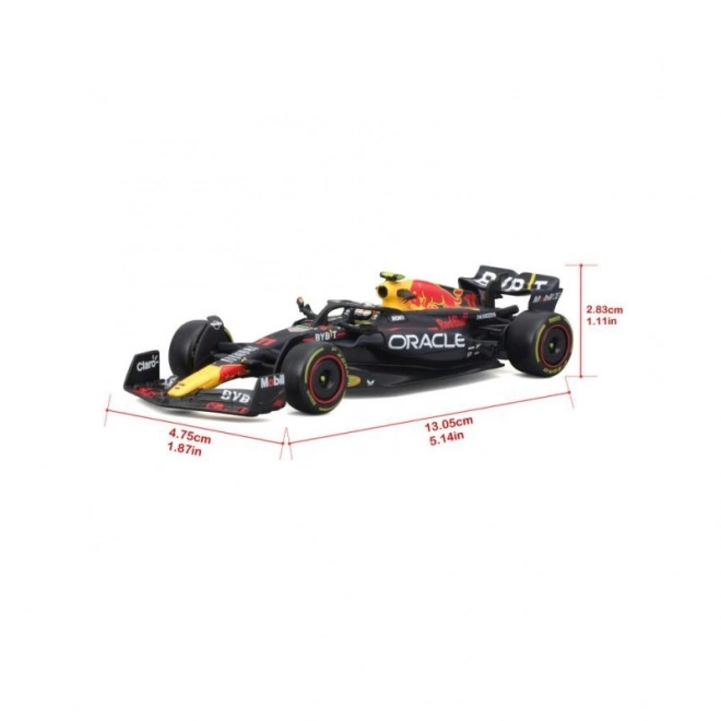 Red Bull Racing RB19 Modellauto von Bburago im Maßstab 1:43