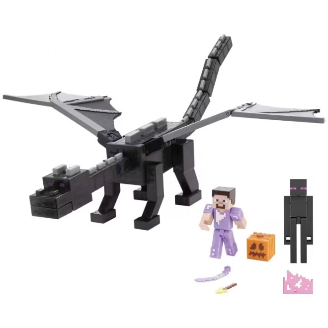 Minecraft Figuren-Set 15. Jubiläum Drache der Enddimension