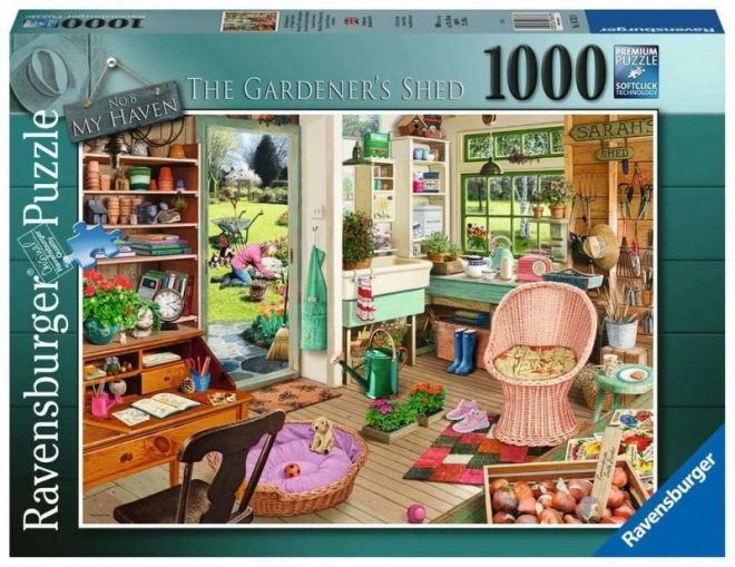 Ravensburger Puzzle Der Gartenschuppen 1000 Teile