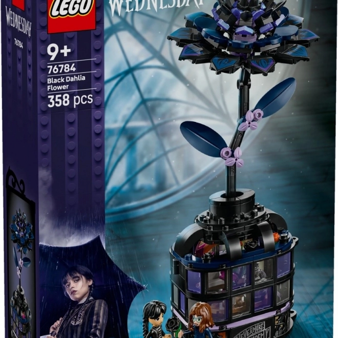 LEGO Blumen Schwarze Dahlie Wednesday