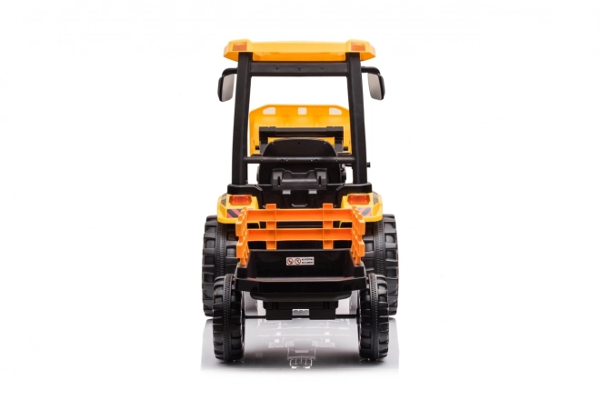 Kindertraktor mit Anhänger Gelb