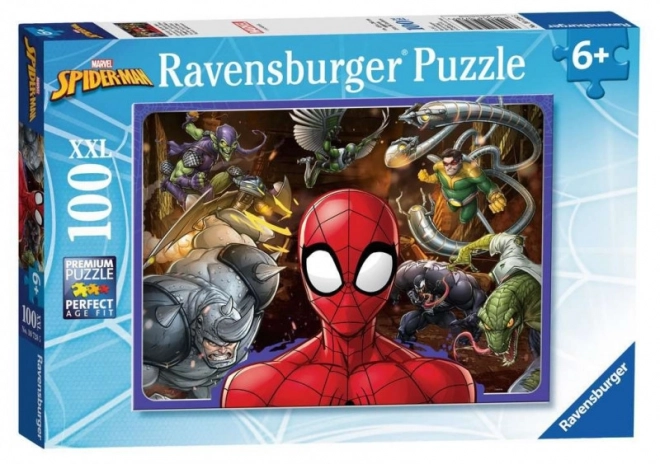 Ravensburger Puzzle Mutiger Spiderman XXL 100 Teile