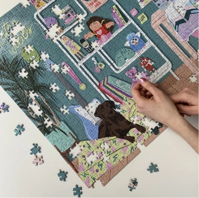 Gibsons Puzzle Retro Vibes 1000 Teile