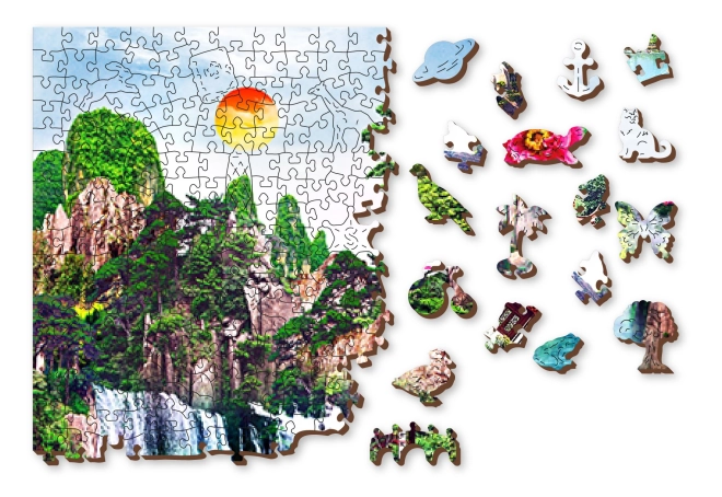 Beidseitiges Puzzle 2in1
