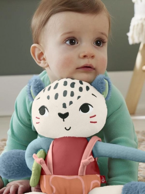 Fisher-Price Schnee-Leopard Baby-Sinnes-Spielzeug