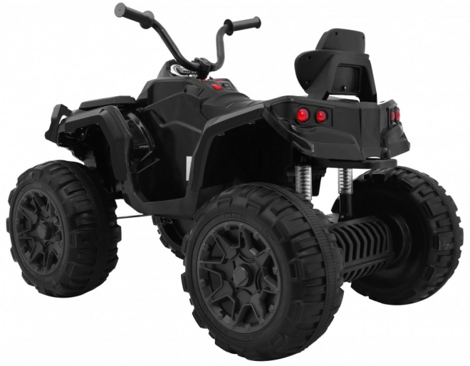 Quad ATV 2,4GHz mit Batterie für Kinder schwarz + Fernbedienung + EVA-Räder + Radio MP3 + sanfter Start