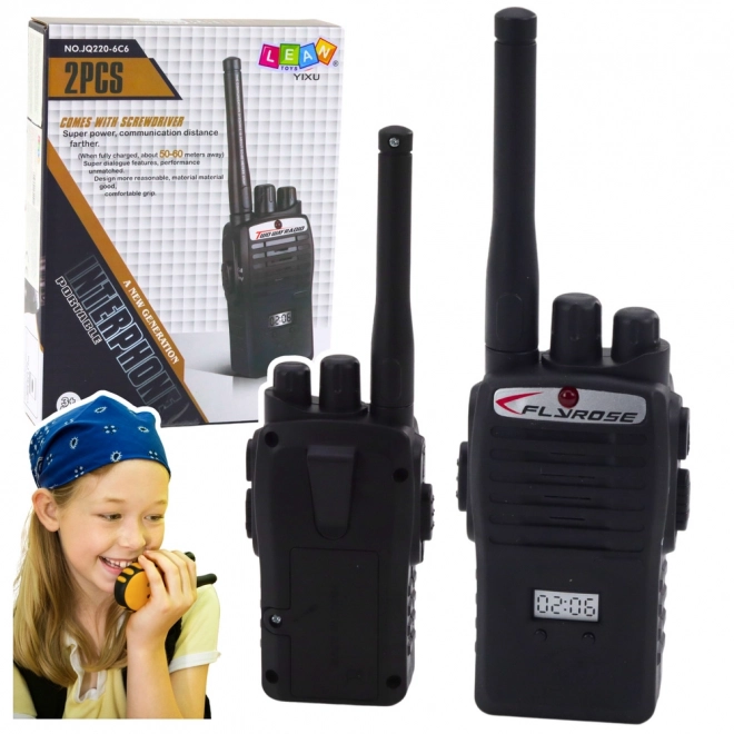 Set Walkie-Talkie für Kinder mit einer Reichweite von 50-60 m