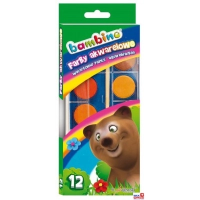 Wasserfarben Bambino - 12 Farben