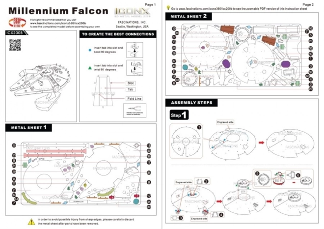 3D-Puzzle Star Wars Millennium Falcon