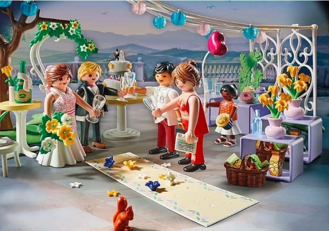 City Life Hochzeitsparty Spielfiguren Set