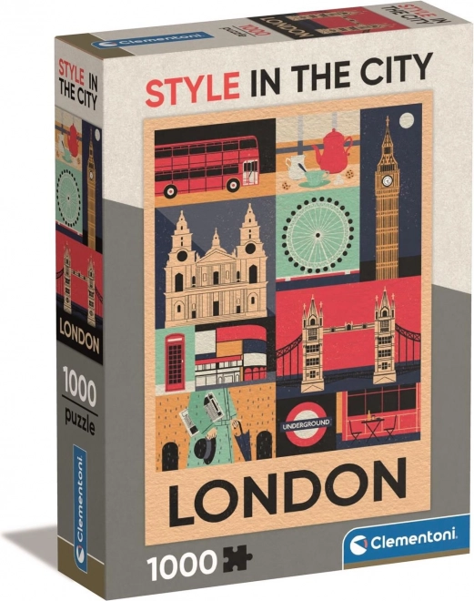 Clementoni Puzzle Style in the City: London 1000 Teile