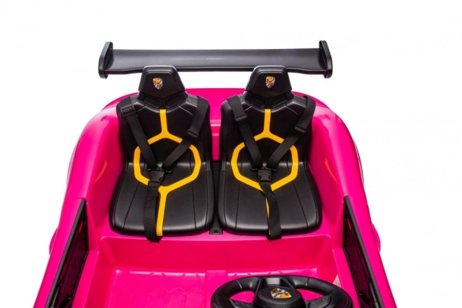 Rosa Elektroauto für Kinder 4x4