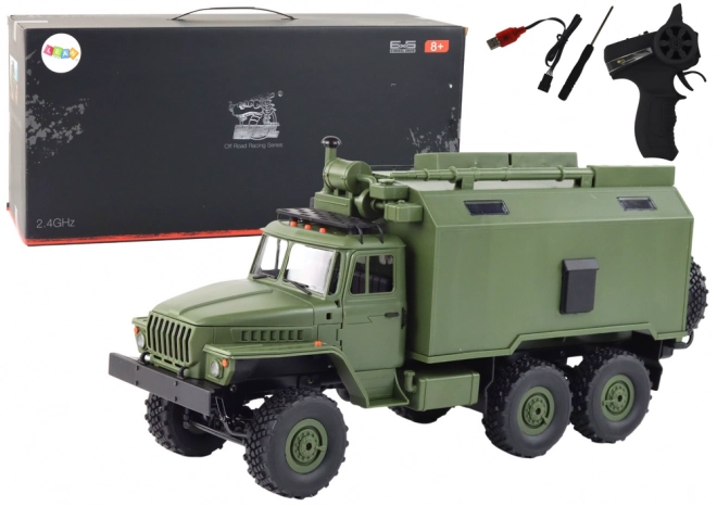Militärischer RC-Lkw im Maßstab 1:16 mit Fernsteuerung