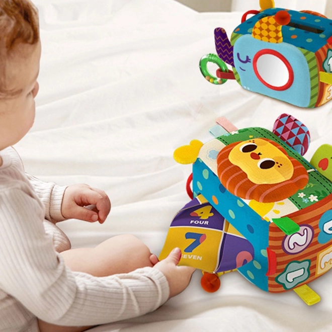 Woopie Baby edukatives sensorisches Taschentuchspielzeug