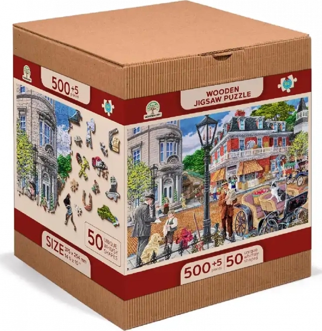 Beidseitiges 2-in-1-Puzzle für doppelten Spaß