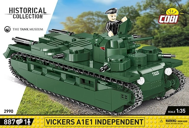 Cobi Großer Krieg Vickers A1E1 Independent Modellbau