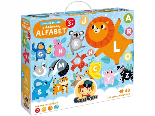 CzuCzu Großes Puzzle mit Loch Alphabet