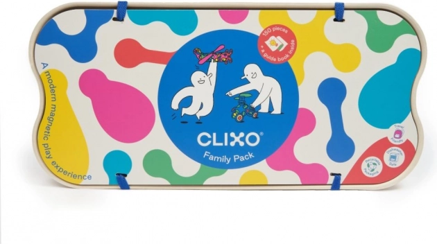 Magnetische Bausätze Clixo Family Pack - 150 Teile