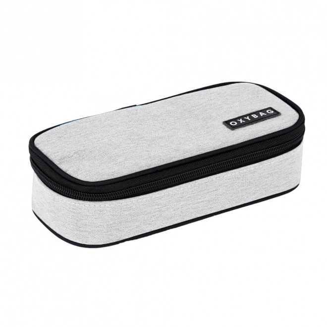 Schulmäppchen Etui unicolor hellgrau