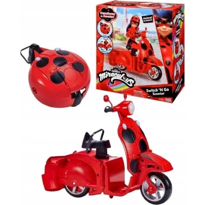 Miraculous Skuter Und Puppe LUCKY CHARM Spielset