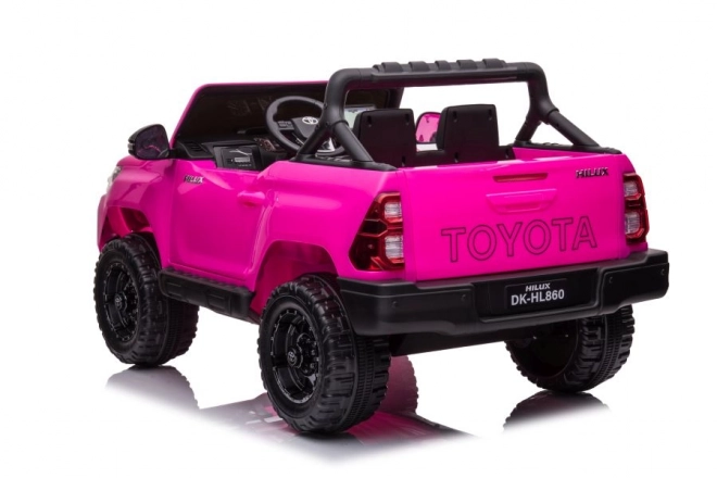 Elektrisches Auto für Kinder Toyota Hilux Pink