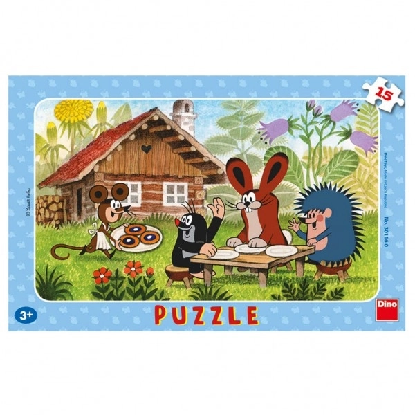 Krteček Besuch 3D Puzzle