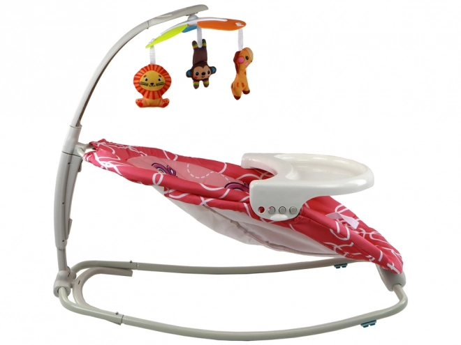 Babywippe 2-in-1 mit Geräuschen und Vibrationen