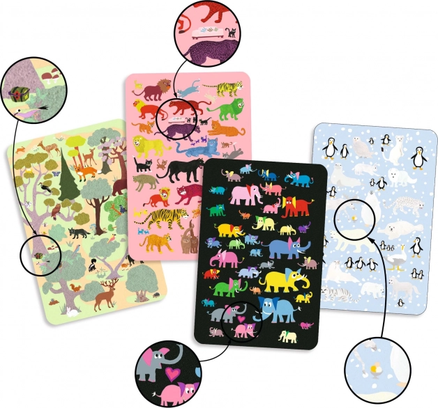 Djeco Kartenspiel Myster Animo