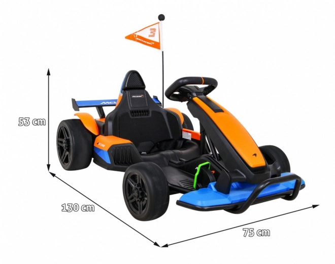 Gokart pro Kinder McLaren Drift mit Akku