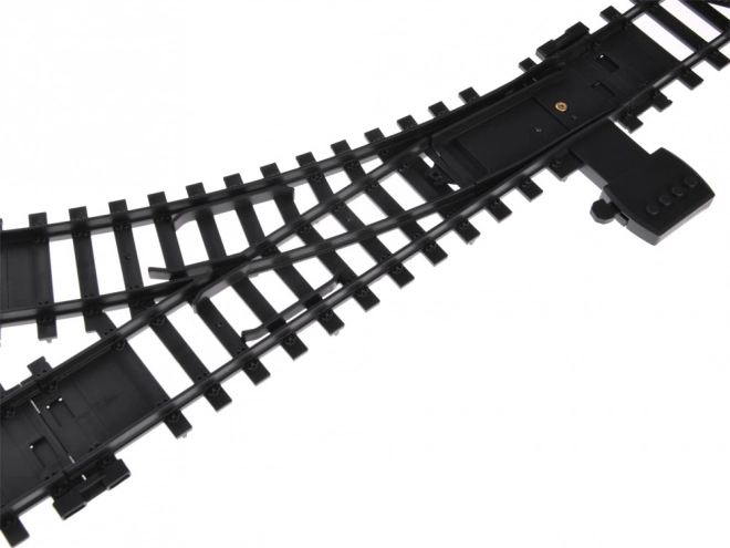 Elektrische Eisenbahn mit Dampf und Soundeffekten