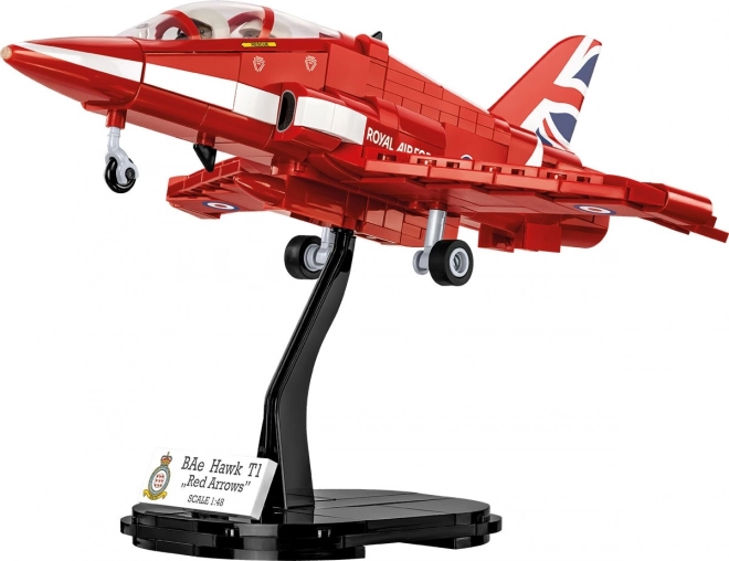 Cobi Bereitstellung BAE Hawk T1 Red Arrows Modellflugzeug