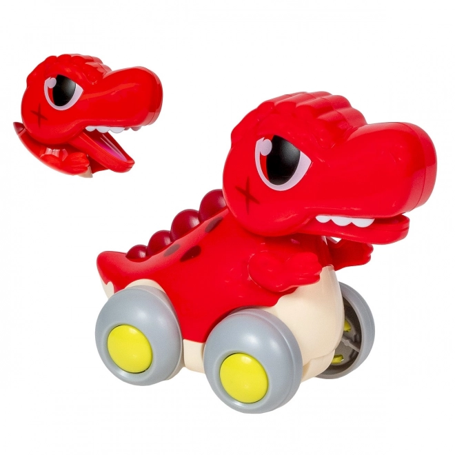 Interaktiver Dinosaurier auf Rädern