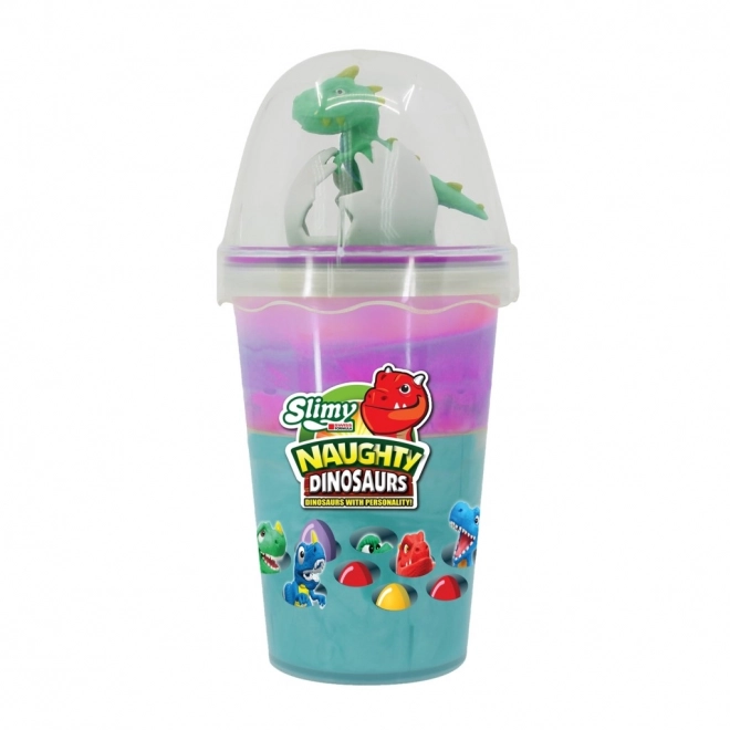 Slimy mit Dinosaurier