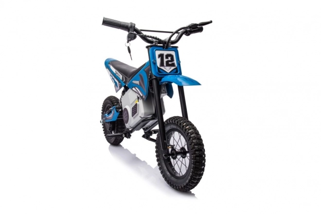 Akku-Motorrad Crossbike Blau 36V