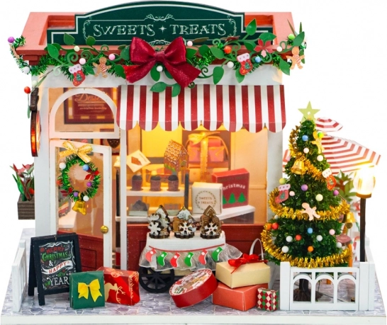 2Kids Spielwaren Miniaturhaus Weihnachtsbäckerei