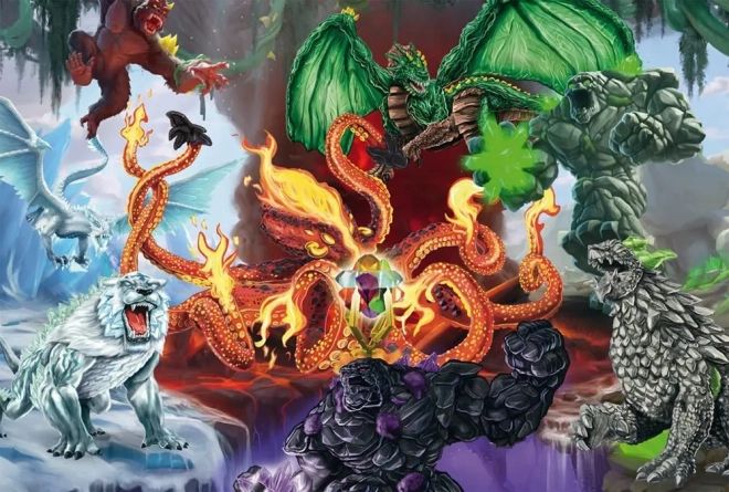 Schmidt Puzzle Eldrador mit Schleich Figur