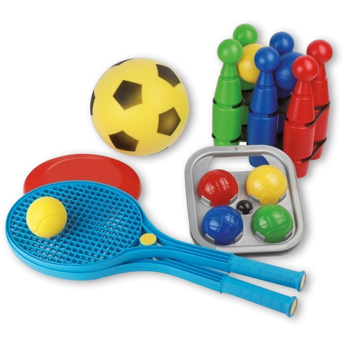 Androni Sportspiel Set - 5 Spiele