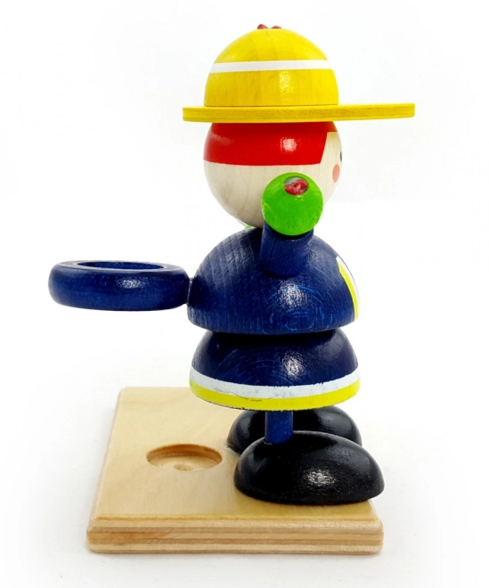 Sanduhr mit Feuerwehrmannfigur für Kinder