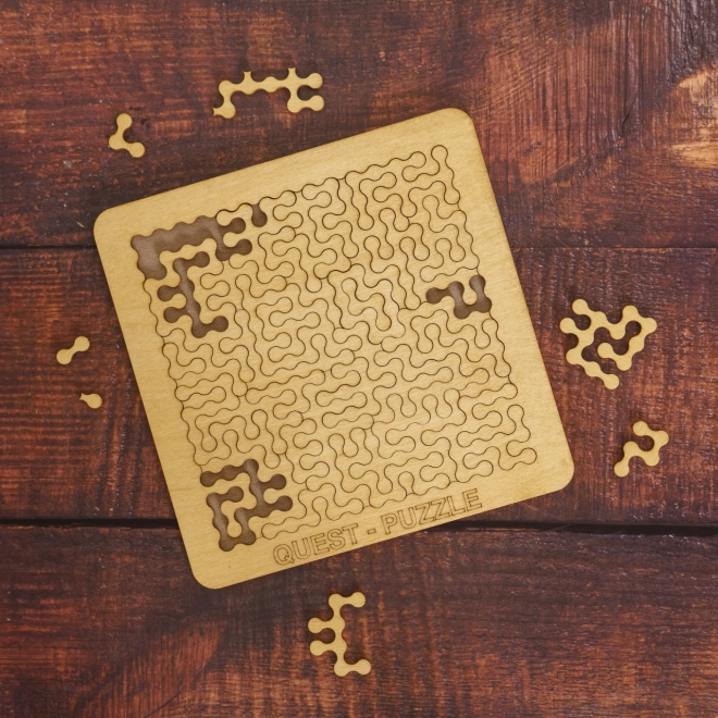 Holzpuzzle-Herausforderung von EscapeWelt