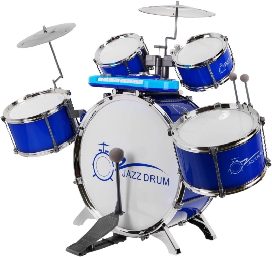 Realistisches Schlagzeug mit sicheren Sticks