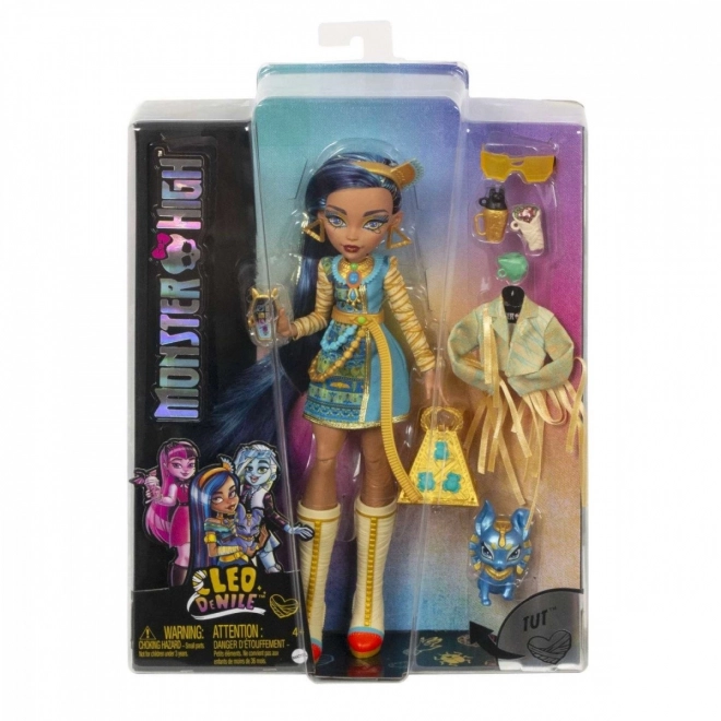 Monster High Cleo de Nile Puppe mit Hund Tut