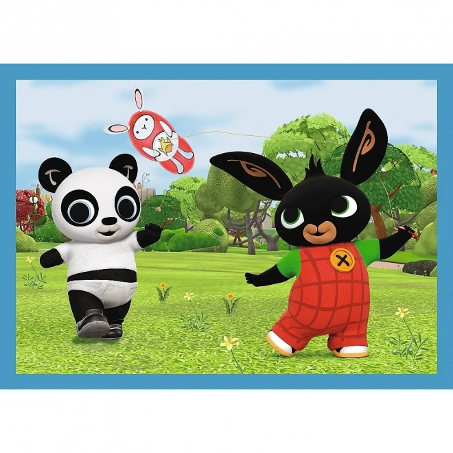 TREFL Puzzle Bing: Jahreszeiten 4-in-1 Set