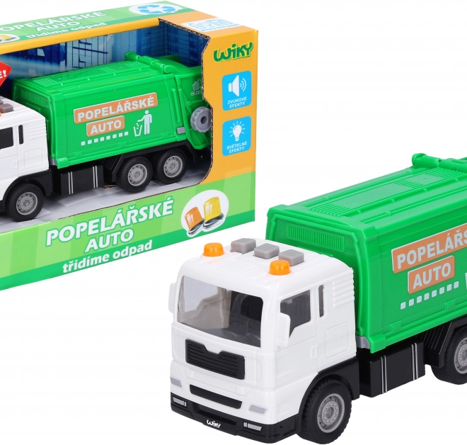 Müllwagen mit Effekten