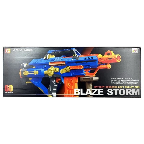 Mega Blaze Storm Gewehr Blau